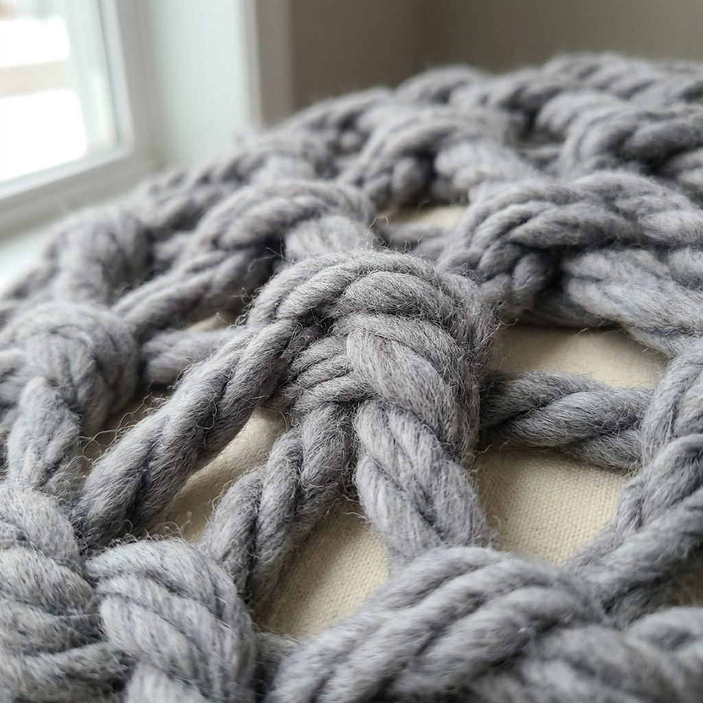 Noira Gravity - Close-up texture grande maille